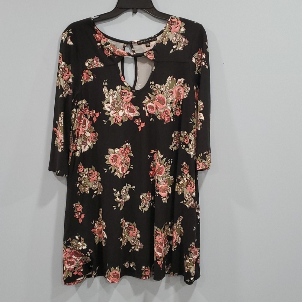 Black Floral Dress